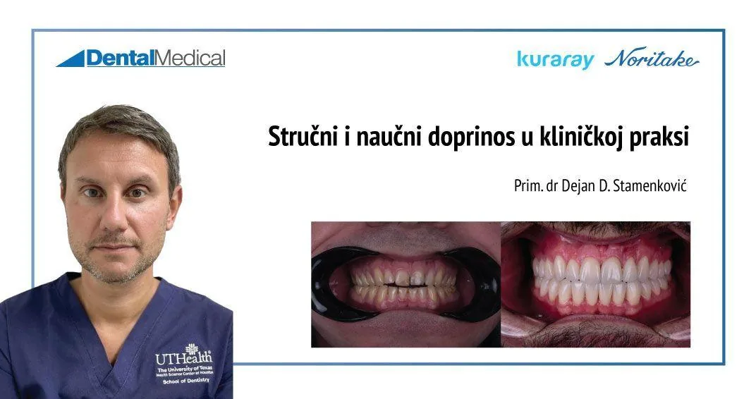Blog post Stručni i naučni doprinos u kliničkoj praksi – Prim. dr Dejan D. Stamenković